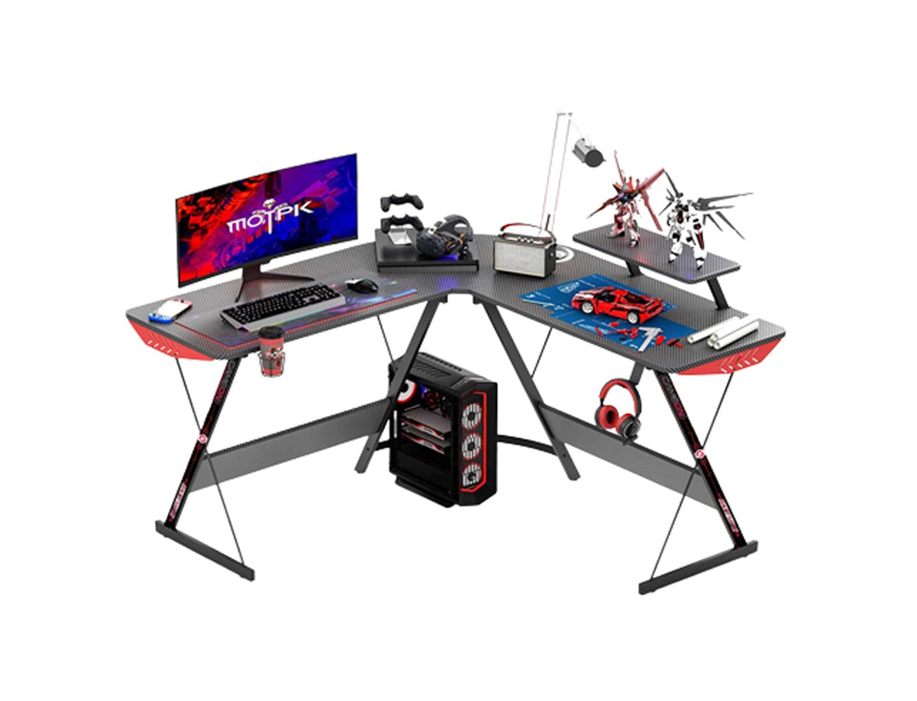 DXRacer Craft Pro Classic Gaming Chair - Yellow With Free GAMEON L - Shaped Slayer I Series Gaming Desk (129 x 129 x 74 cm) DXRacer Craft Pro Classic Gaming Chair - Yellow With Free GAMEON L - Shaped Slayer I Series Gaming Desk (129 x 129 x 74 cm)